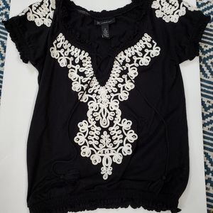 INC top boho size small